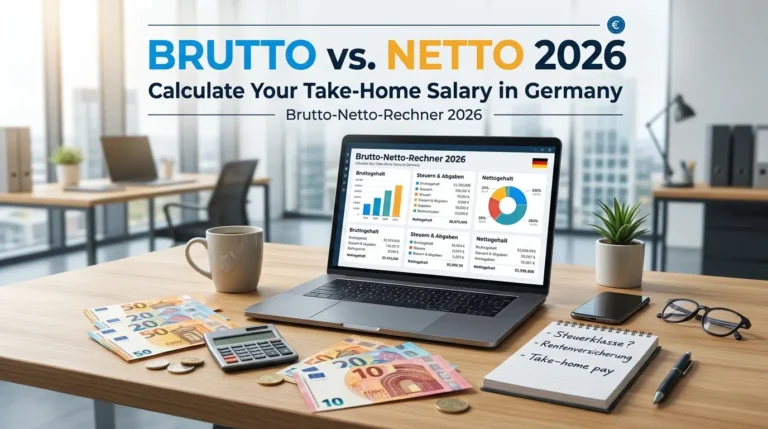 Brutto Netto Rechner 2026: Calculate Your Net Salary After Taxes
